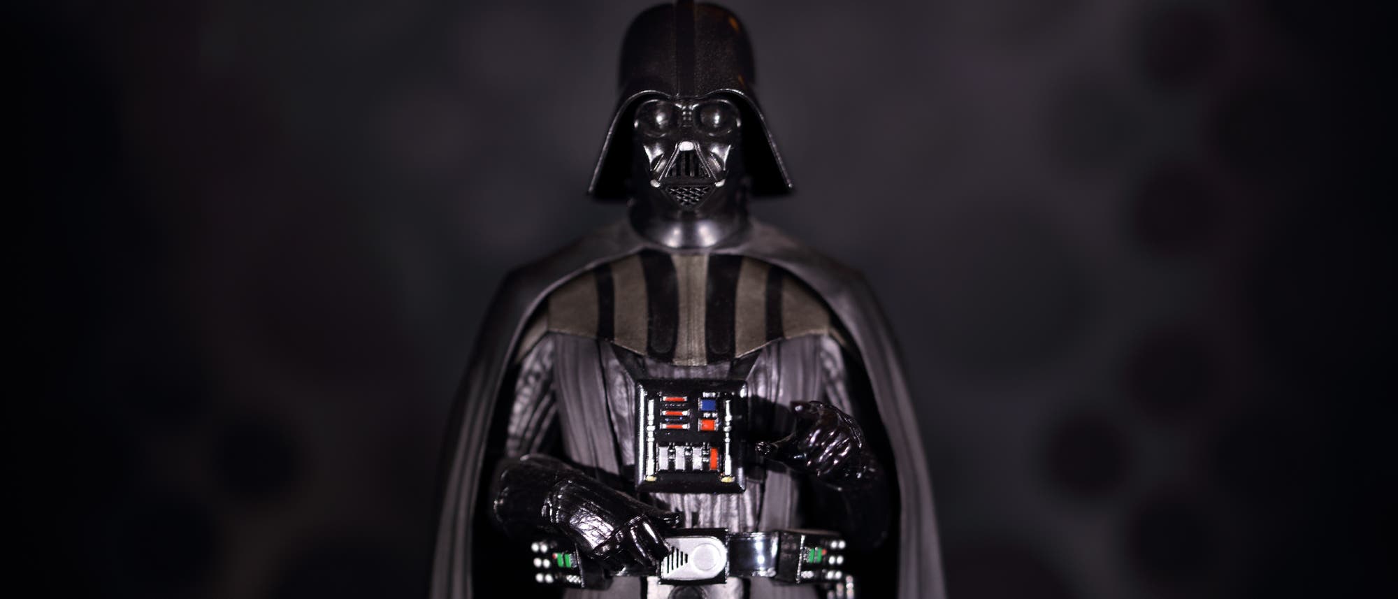 Mensch in Darth-Vader-Kostüm Mensch in Darth-Vader-Kostüm