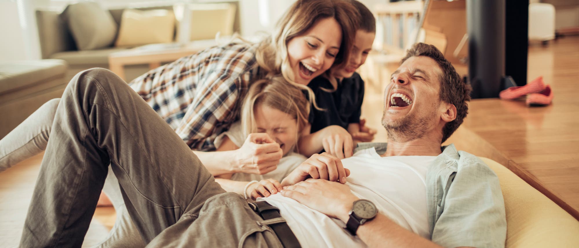 Familie hat Spaß Familie hat Spaß