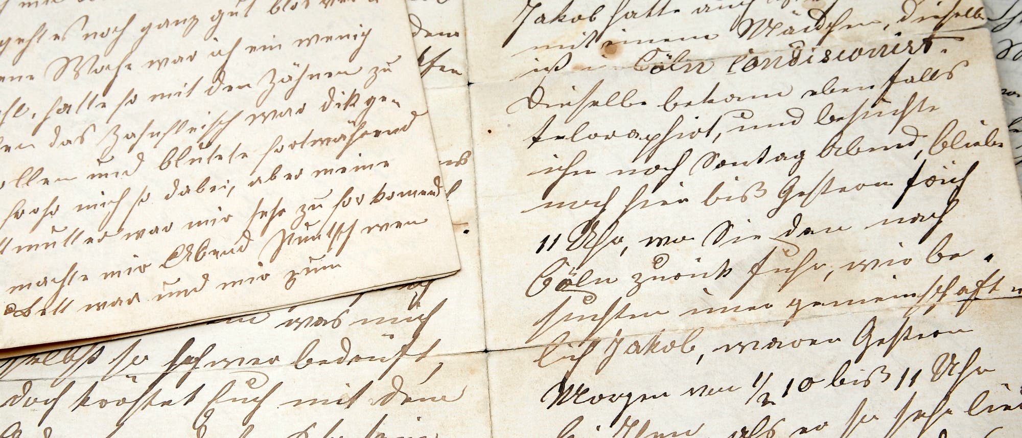 Historischer Brief in deutscher Sprache Historischer Brief in deutscher Sprache