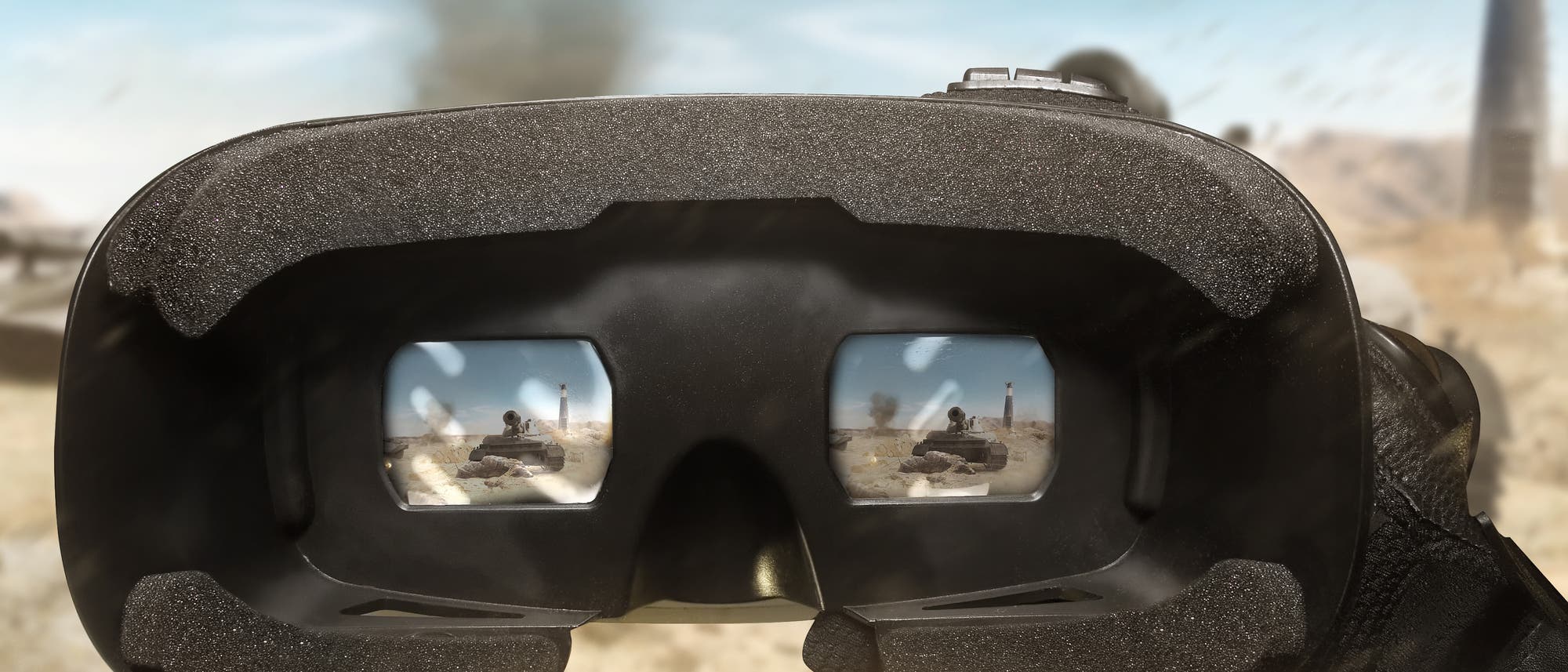 Virtuelle Realität im Kriegsgebiet Virtuelle Realität im Kriegsgebiet