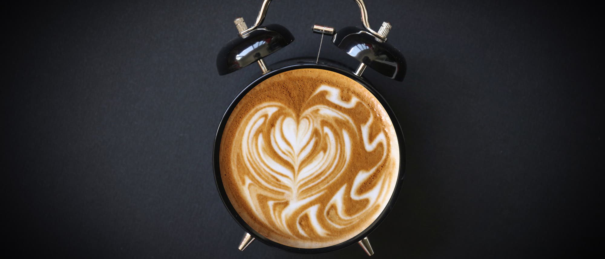 Milchkaffee als Wecker Milchkaffee als Wecker