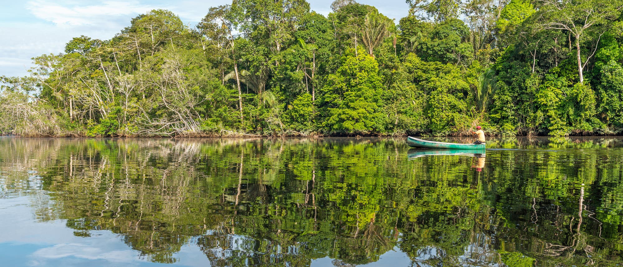 Mit dem Kanu auf dem Amazonas Mit dem Kanu auf dem Amazonas