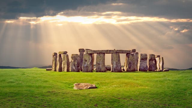 Die 4500 Jahre alte Anlage von Stonehenge.