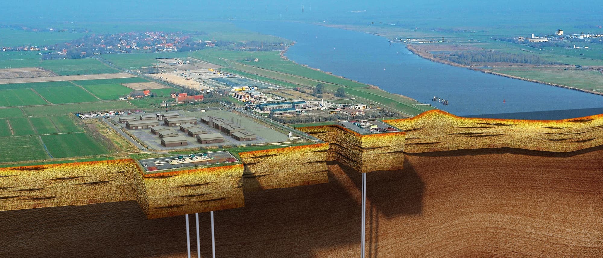 Geplante Anlage in Jemgum an der Ems Geplante Anlage in Jemgum an der Ems