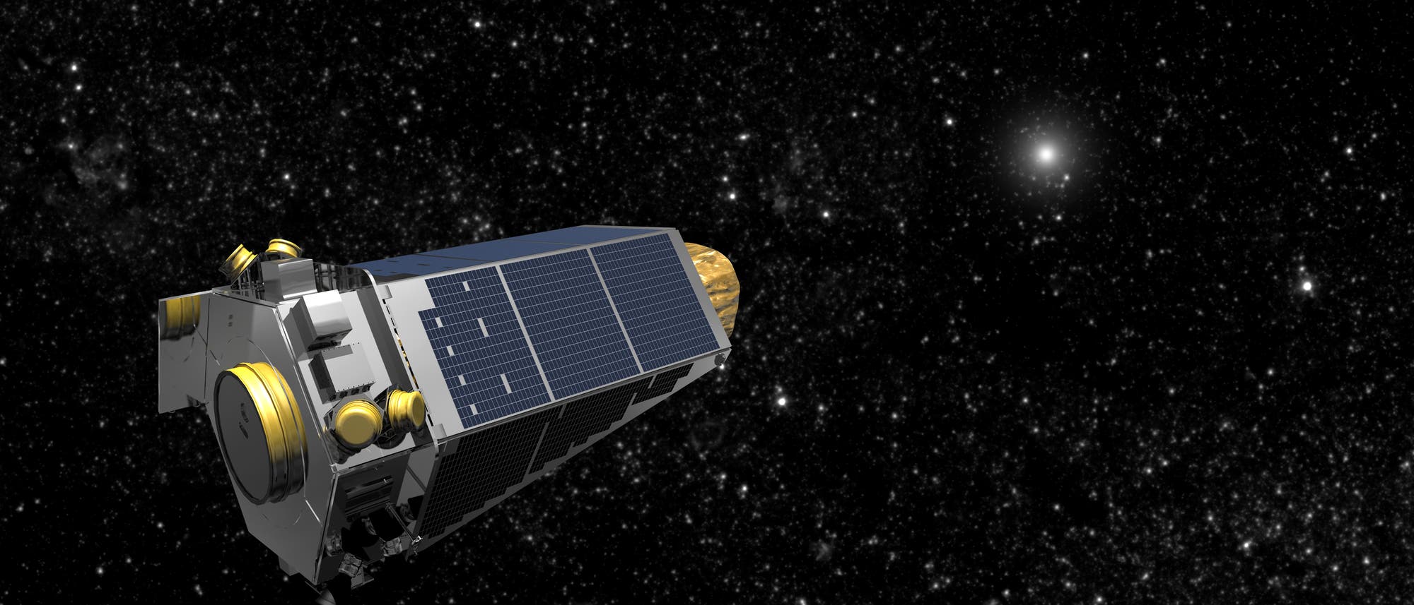 Weltraumteleskop Kepler (künstlerische Darstellung) Weltraumteleskop Kepler (künstlerische Darstellung)