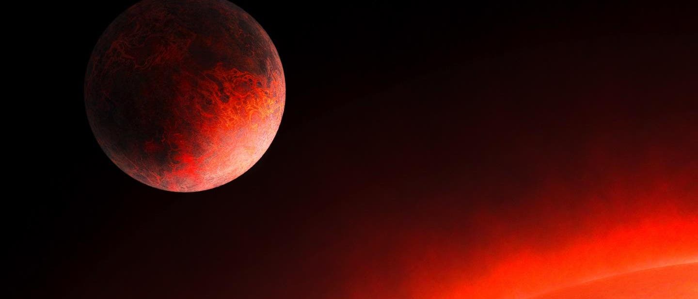 Künstlerische Darstellung des Exoplaneten GJ 367b Künstlerische Darstellung des Exoplaneten GJ 367b