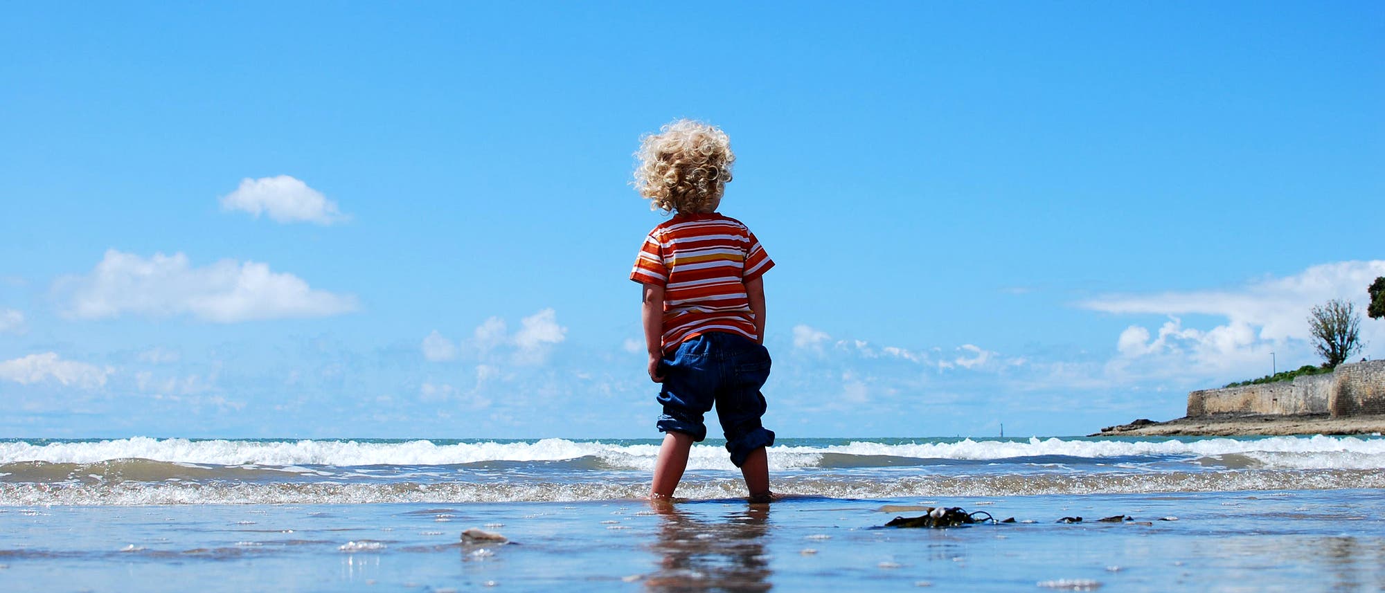 Kind am Meer Kind am Meer