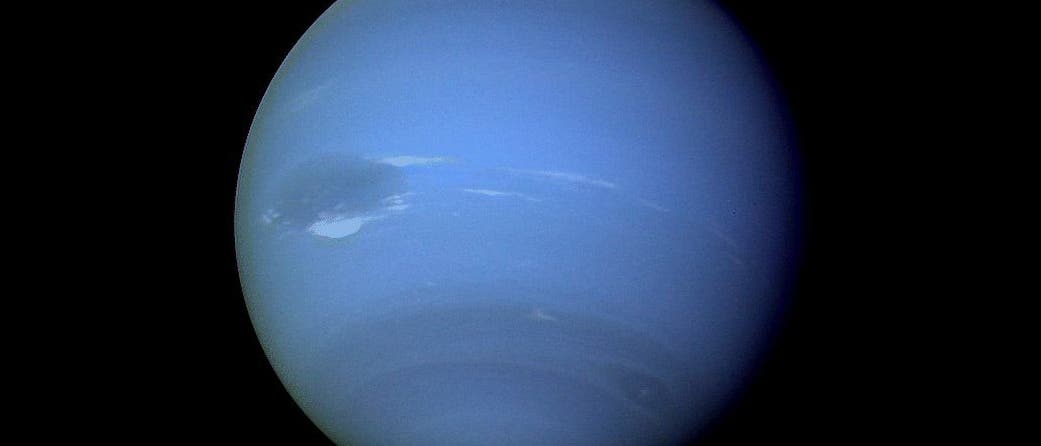 Neptun, aufgenommen von Voyager 2 Neptun, aufgenommen von Voyager 2