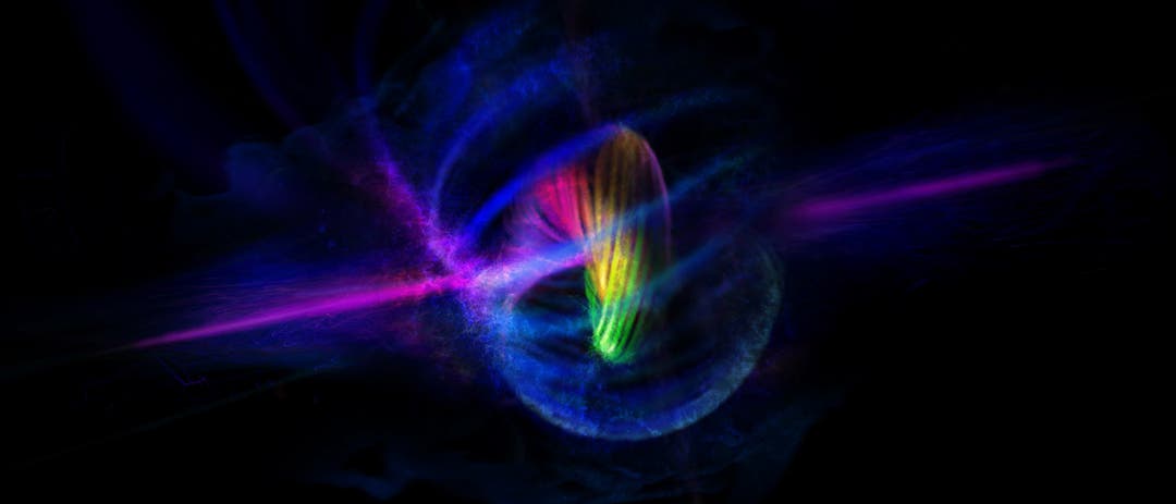 Künstlerische Darstellung eines verknoteten Bose-Einstein-Kondensats Künstlerische Darstellung eines verknoteten Bose-Einstein-Kondensats