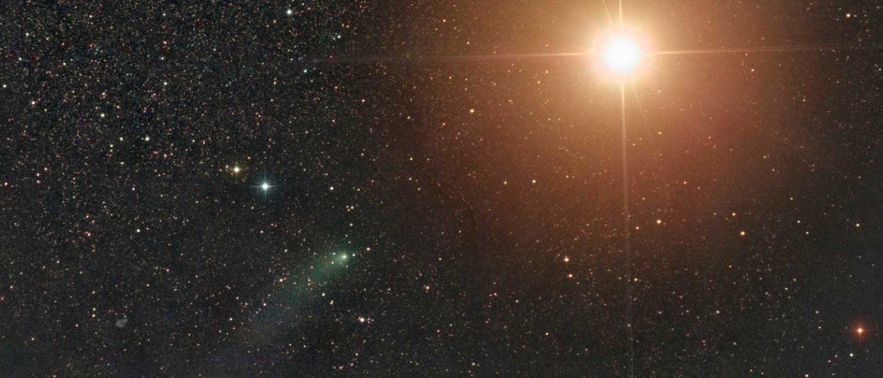 Komet Siding Spring bei Mars Komet Siding Spring bei Mars