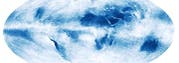 Satellitenbild der mittleren Wolkenbedeckung der Erde