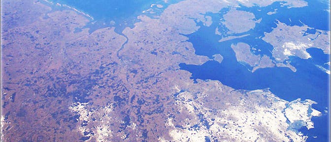 Norddeutschland aus dem All Norddeutschland aus dem All