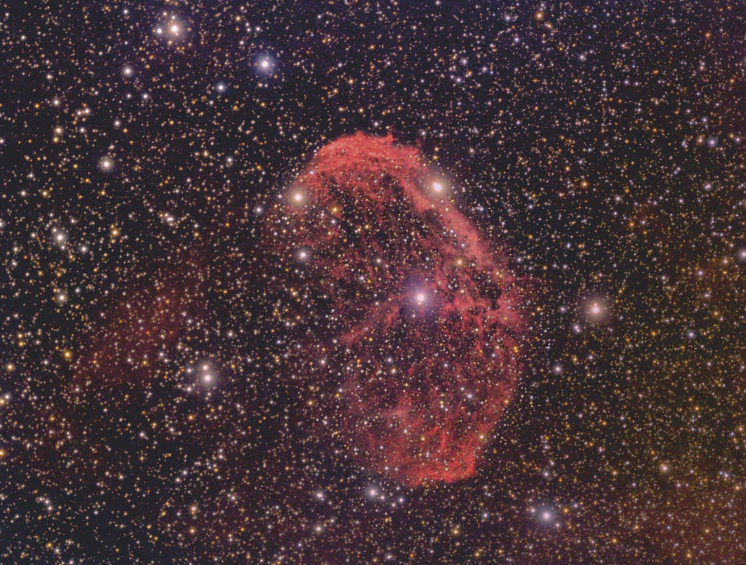 Der Emissionsnebel NGC 6888 Der Emissionsnebel NGC 6888