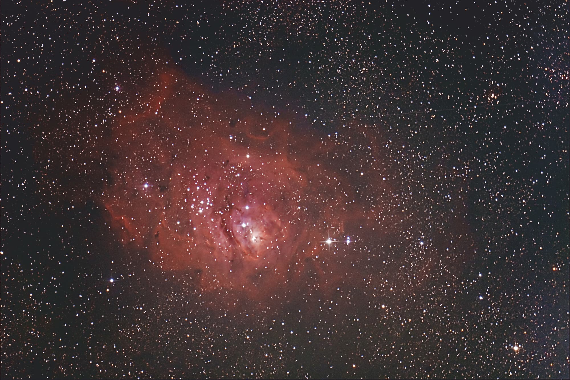 Der Lagunennebel Messier 8 Der Lagunennebel Messier 8