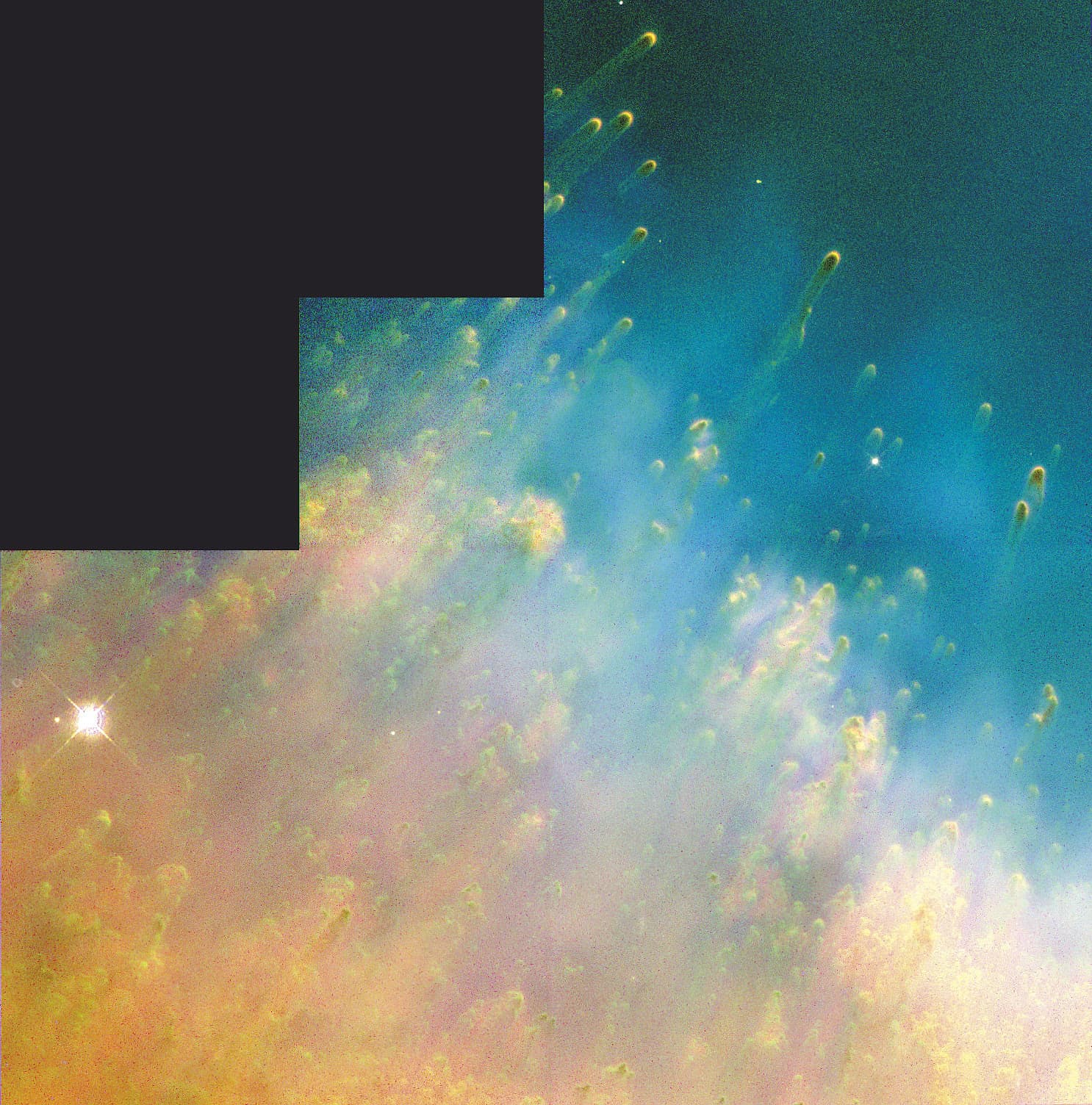 HST-Aufnahme des Helixnebels HST-Aufnahme des Helixnebels