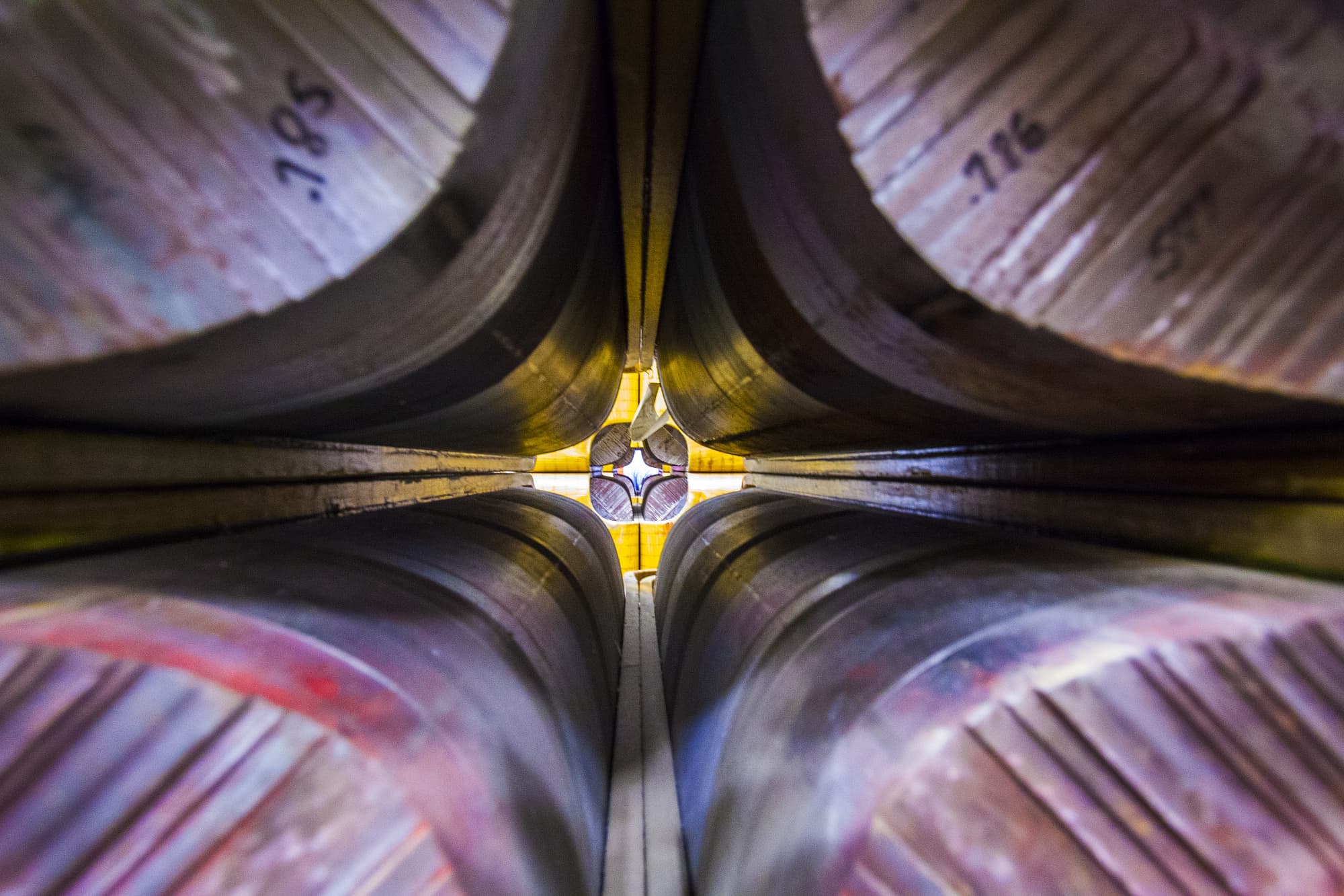 Das Innere des Speicherrings Das Innere des Speicherrings