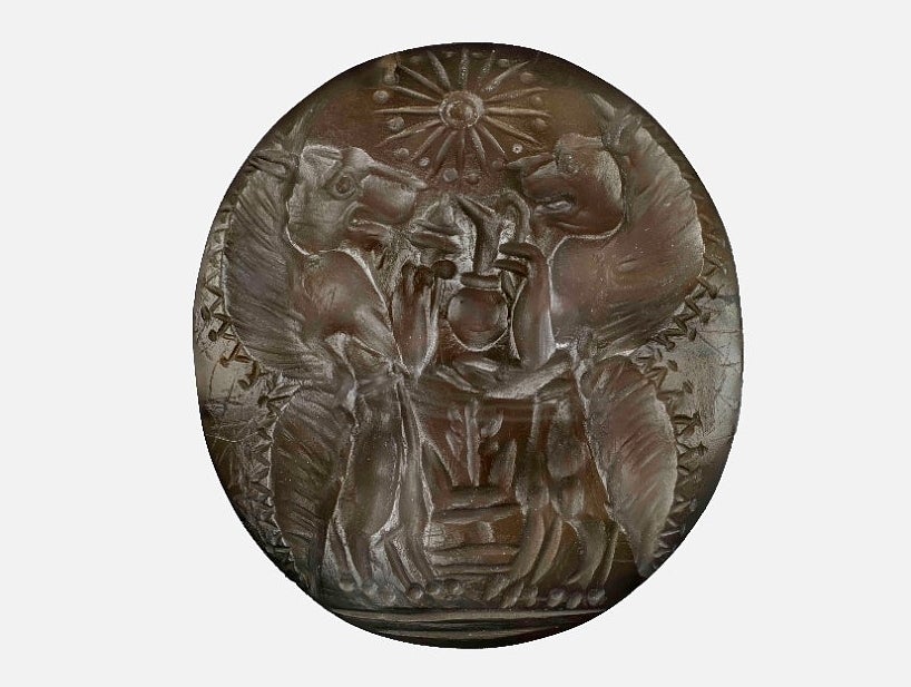 Siegel aus Karneol Siegel aus Karneol