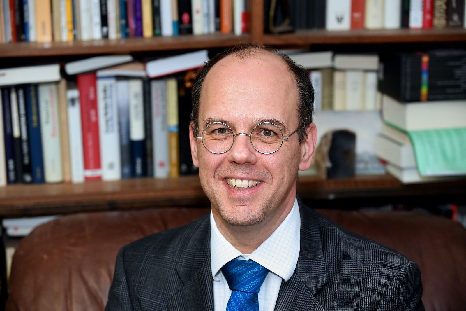 Professor Tommaso Calarco in Heidelberg auf dem Professor Tommaso Calarco in Heidelberg auf dem