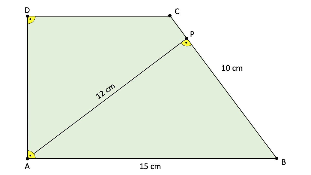 Wie groß ist die Fläche des Trapezes?