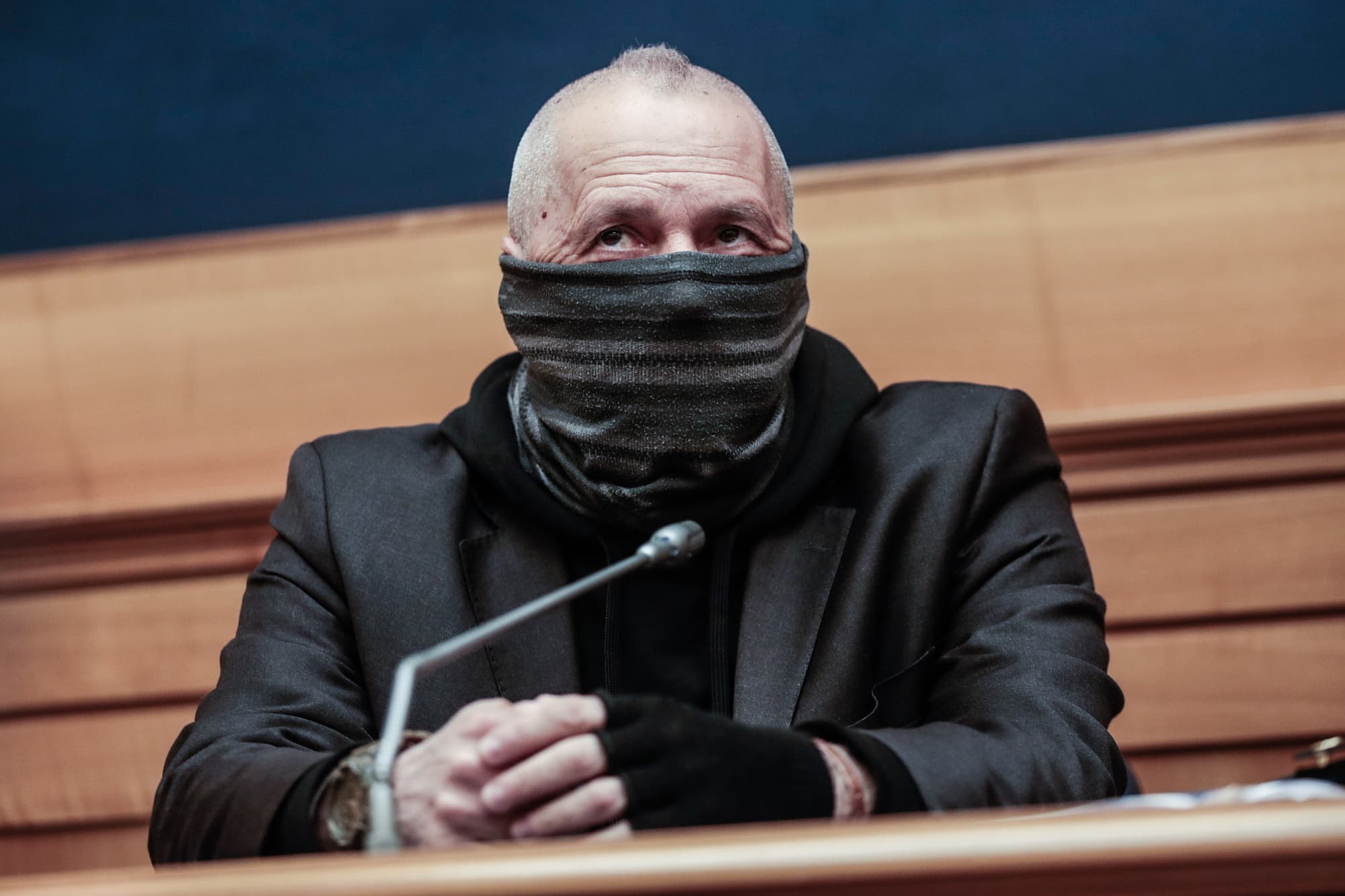 Sergio De Caprio ist in Italien unter seinem Kampfnamen »Capitano Ultimo« bekannt. Sergio De Caprio ist in Italien unter seinem Kampfnamen »Capitano Ultimo« bekannt.