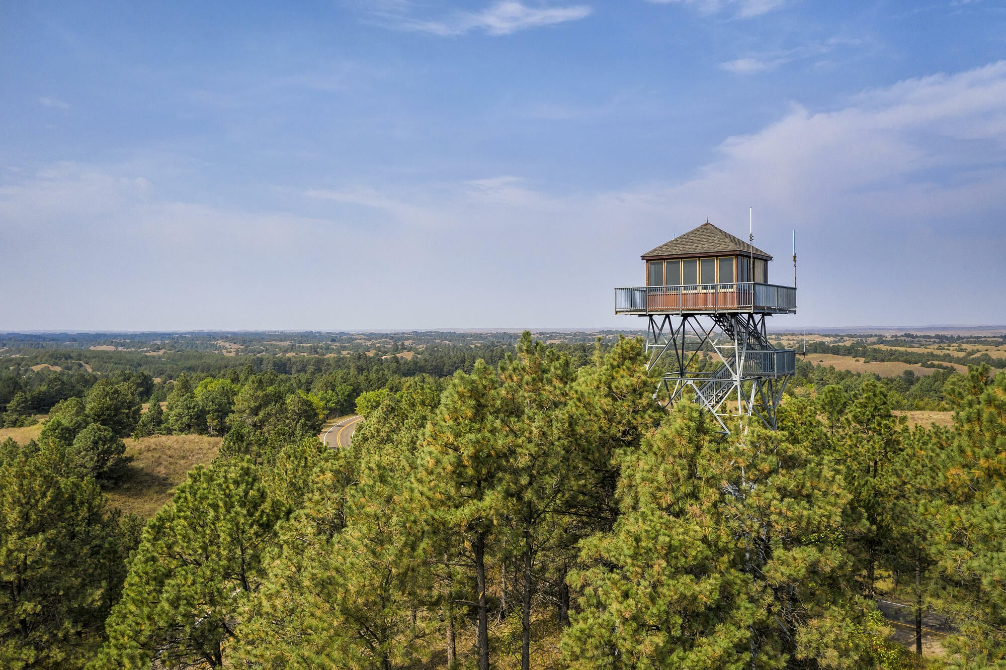 Feuerwachturm in Nebraska