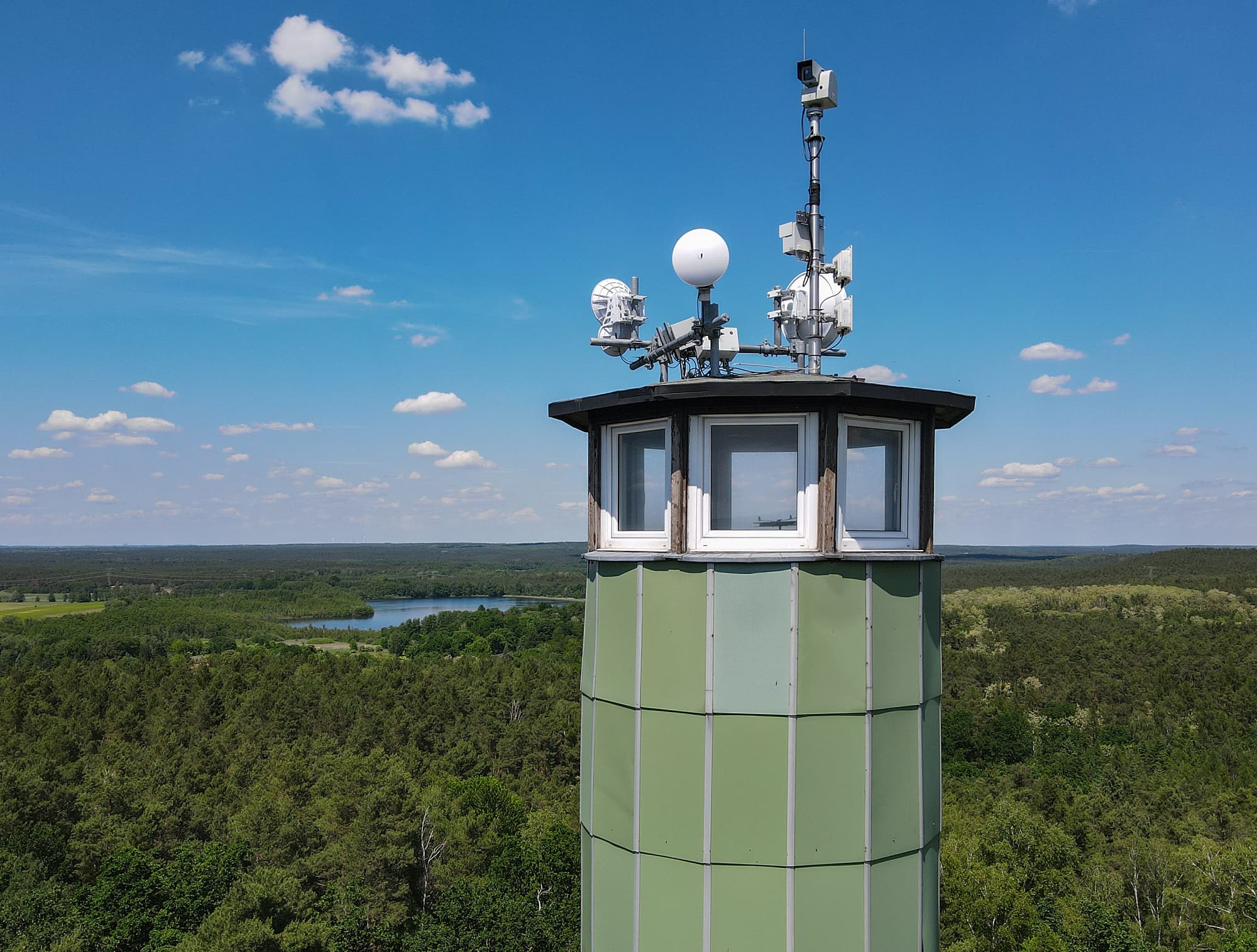 Der Feuerwachturm »Zesch« nahe Wünsdorf in Brandenburg 