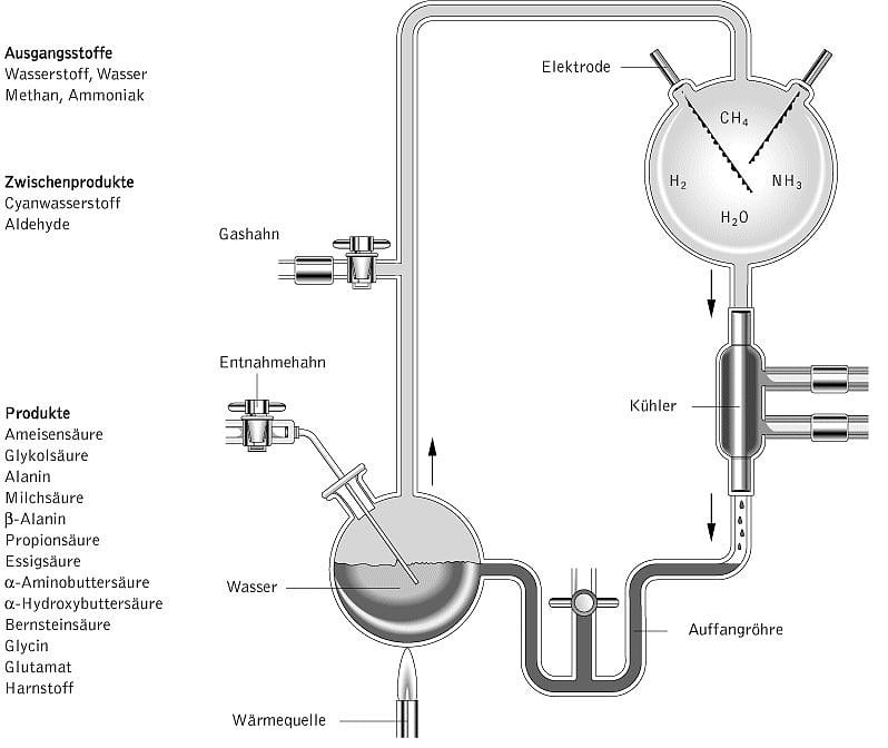 stanley miller experiment deutsch