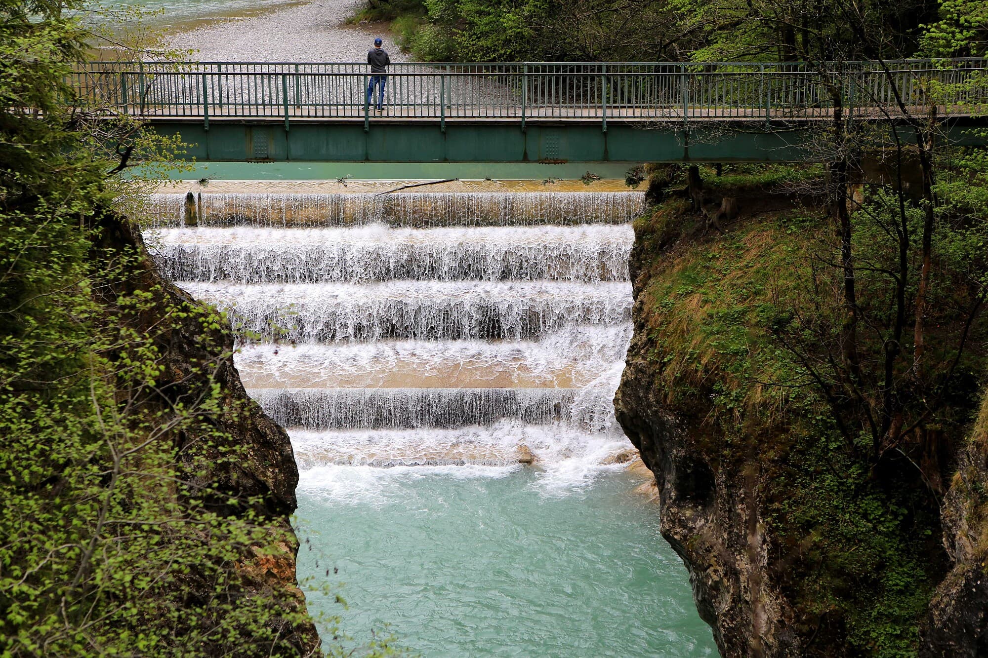Der Lechfall bei Füssen Der Lechfall bei Füssen