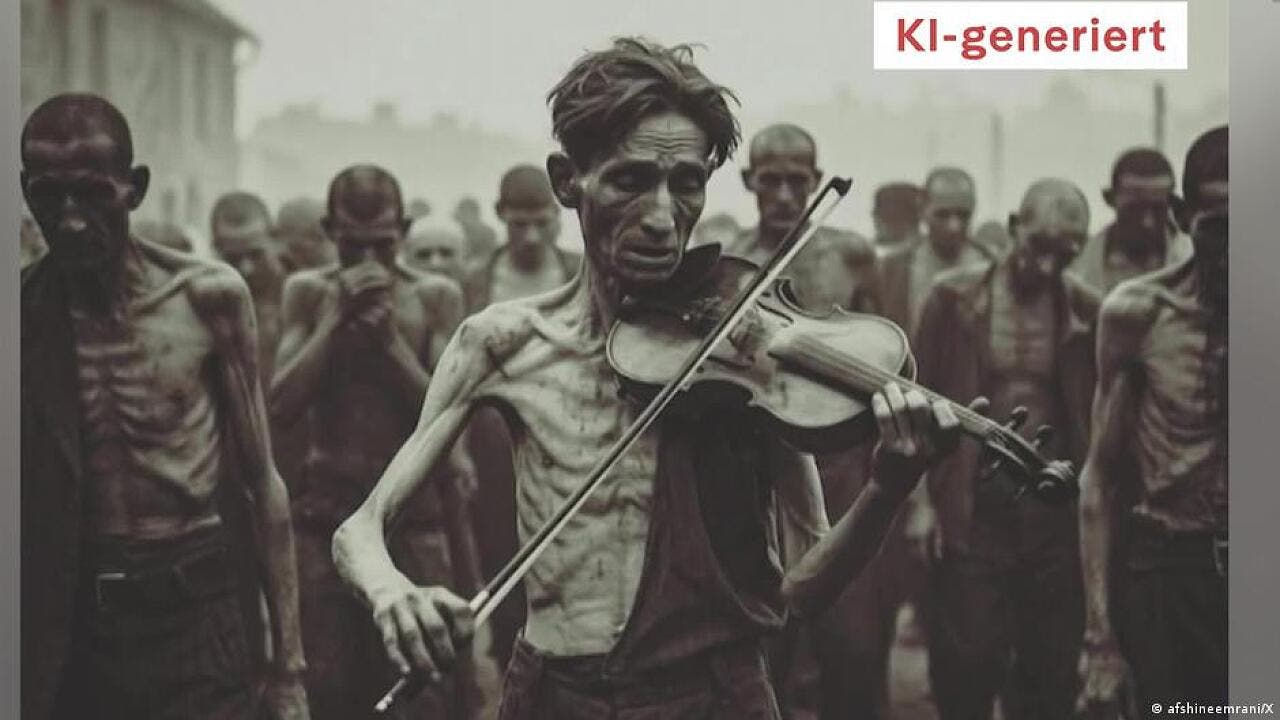 KI-Fakes zum Holocaust verfälschen Geschichte