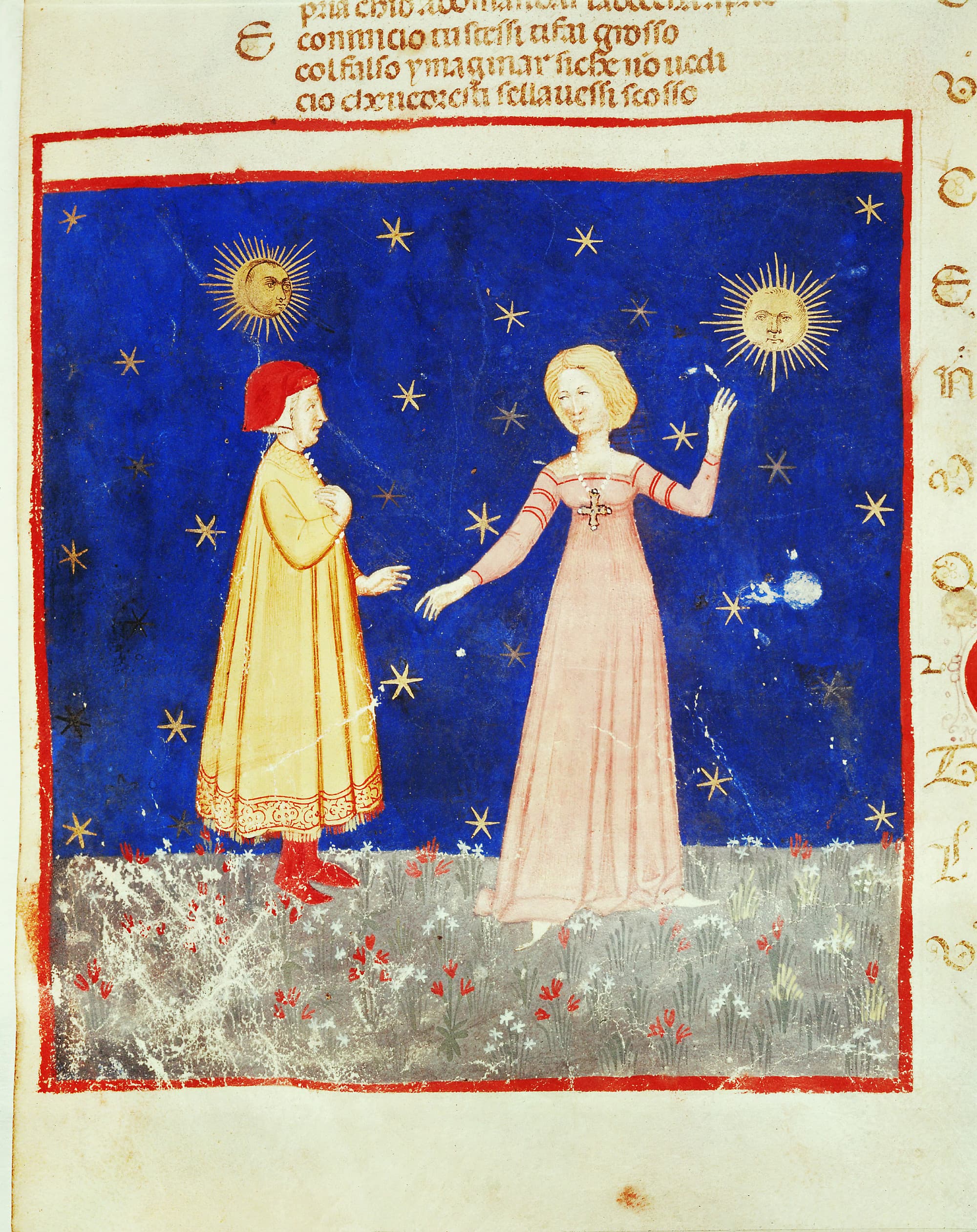 Dante und Beatrice Dante und Beatrice
