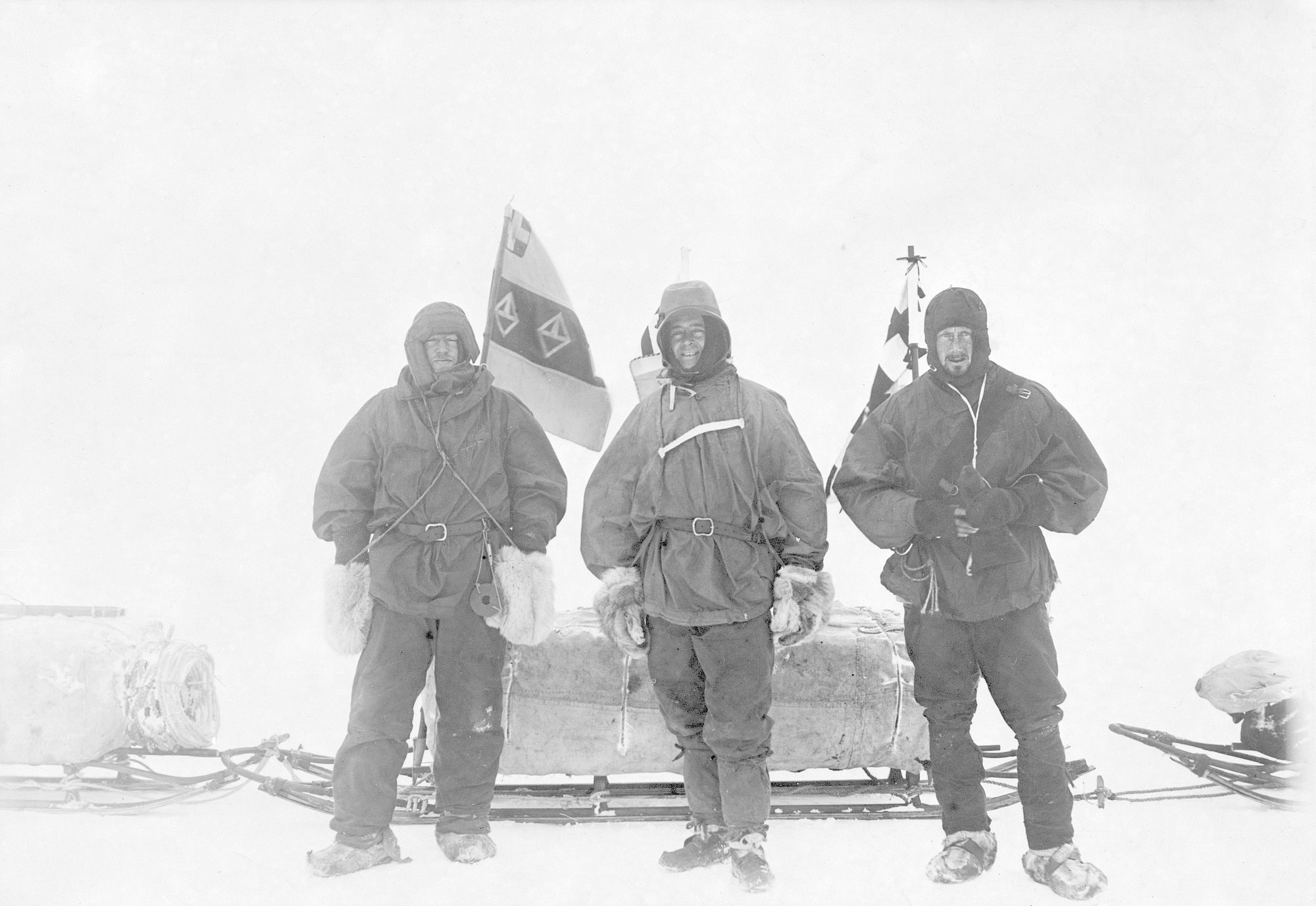 Pioniere der Polarforschung unter sich Pioniere der Polarforschung unter sich