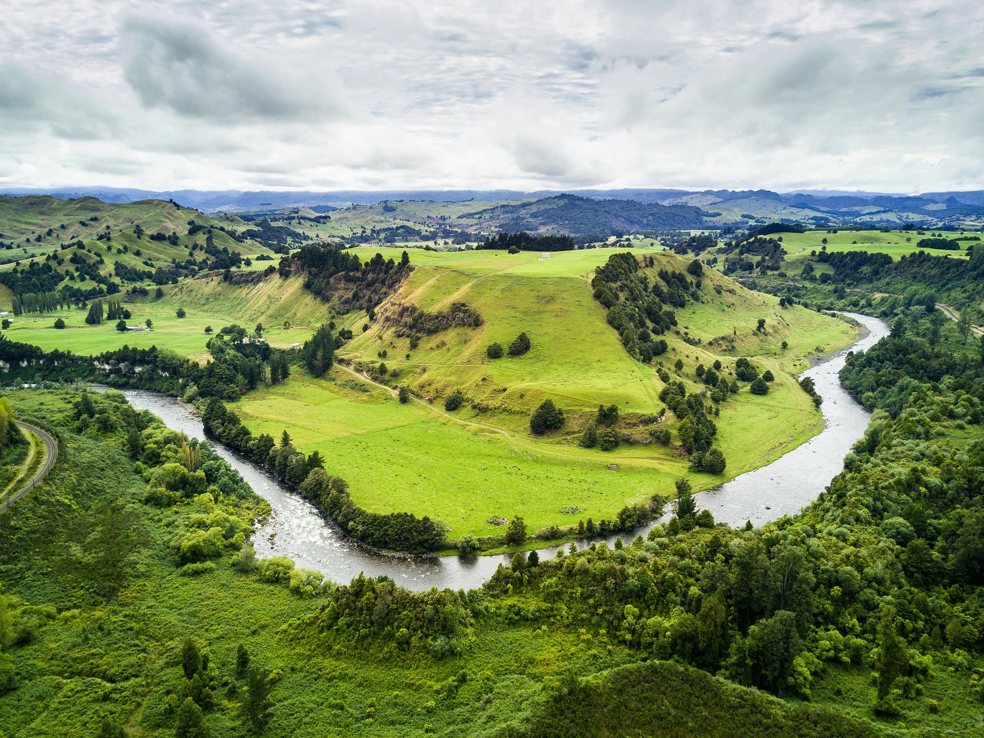 Der Whanganui in Neuseeland Der Whanganui in Neuseeland