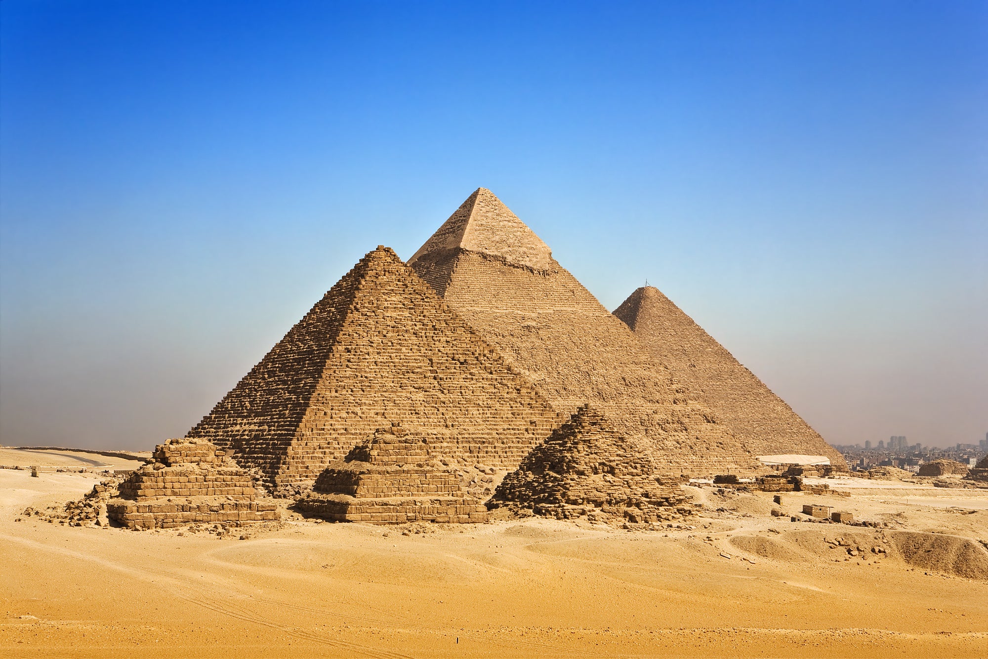 Die Pyramiden von Giseh Die Pyramiden von Giseh