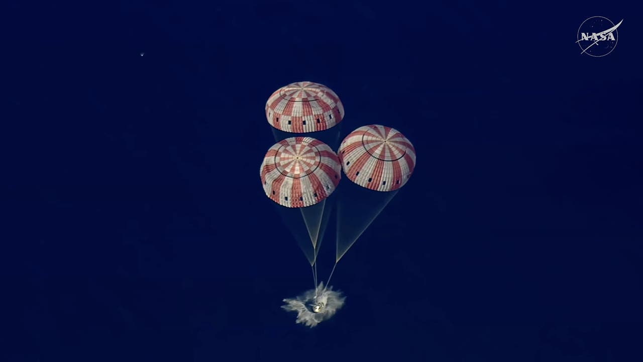 NASA-Mission zum Mond beendet : Crew von Artemis II kehrt zur Erde zurück