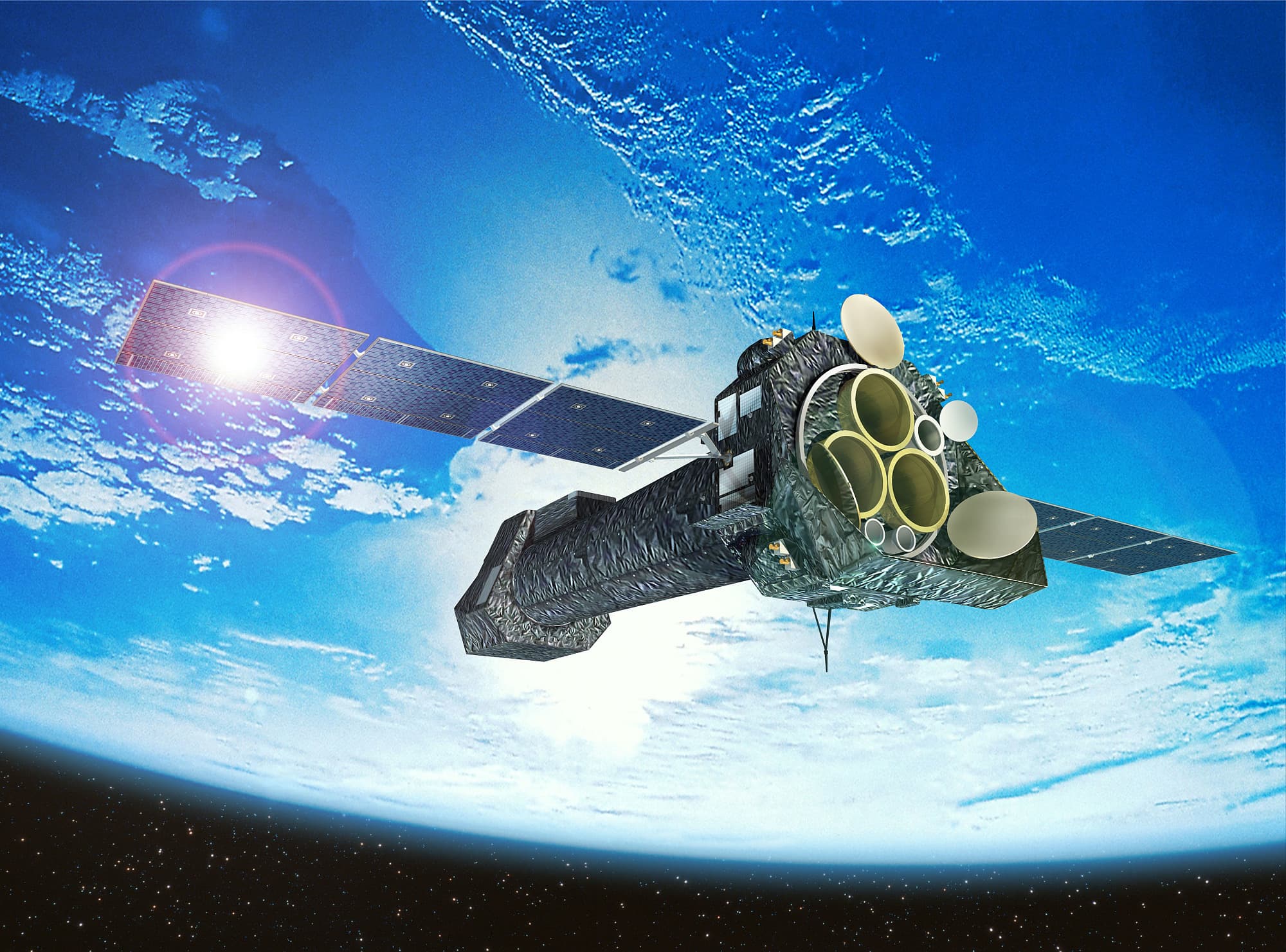 Das europäische Röntgenteleskop XMM-Newton Das europäische Röntgenteleskop XMM-Newton