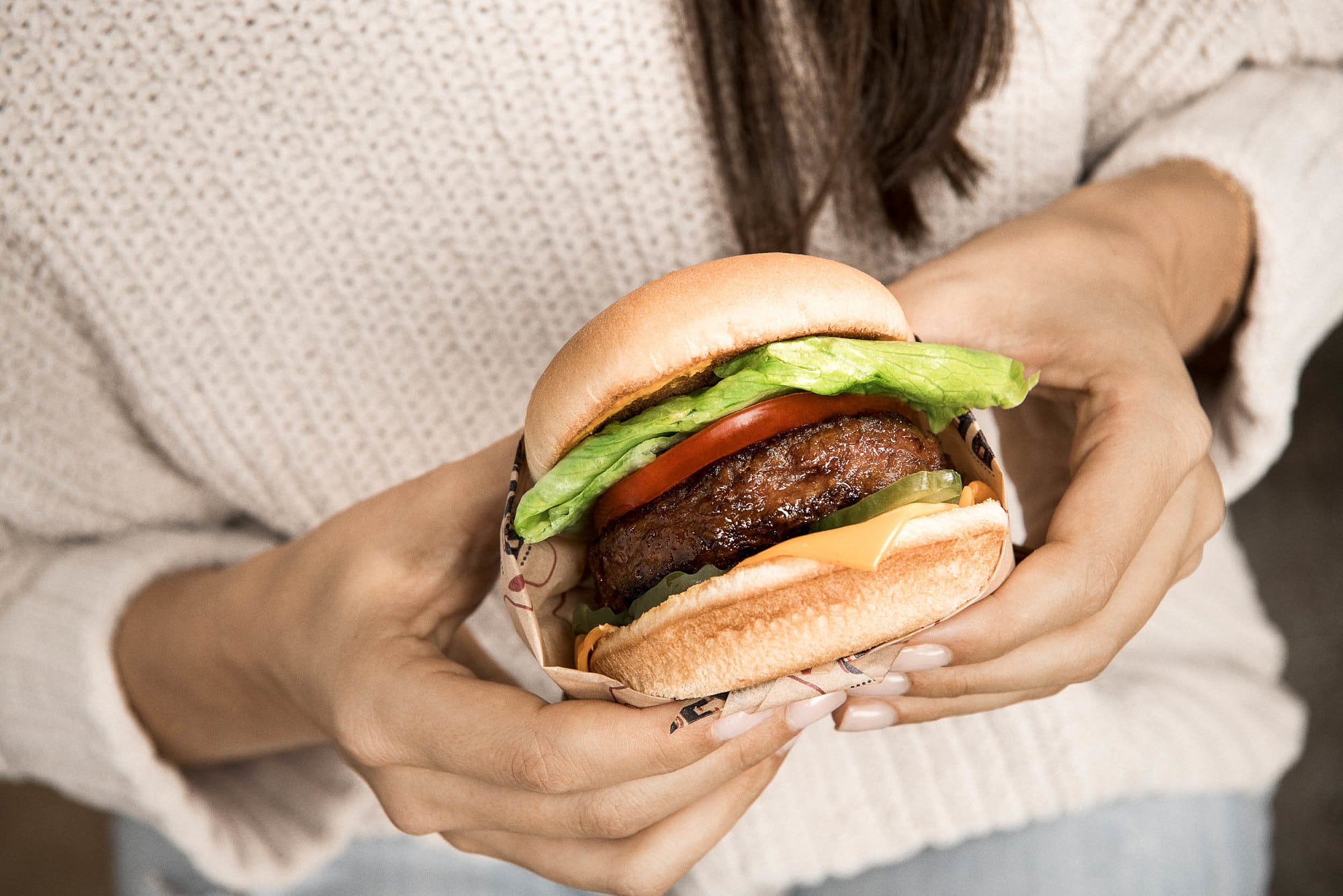 Beyond-Meat-Burger Beyond-Meat-Burger