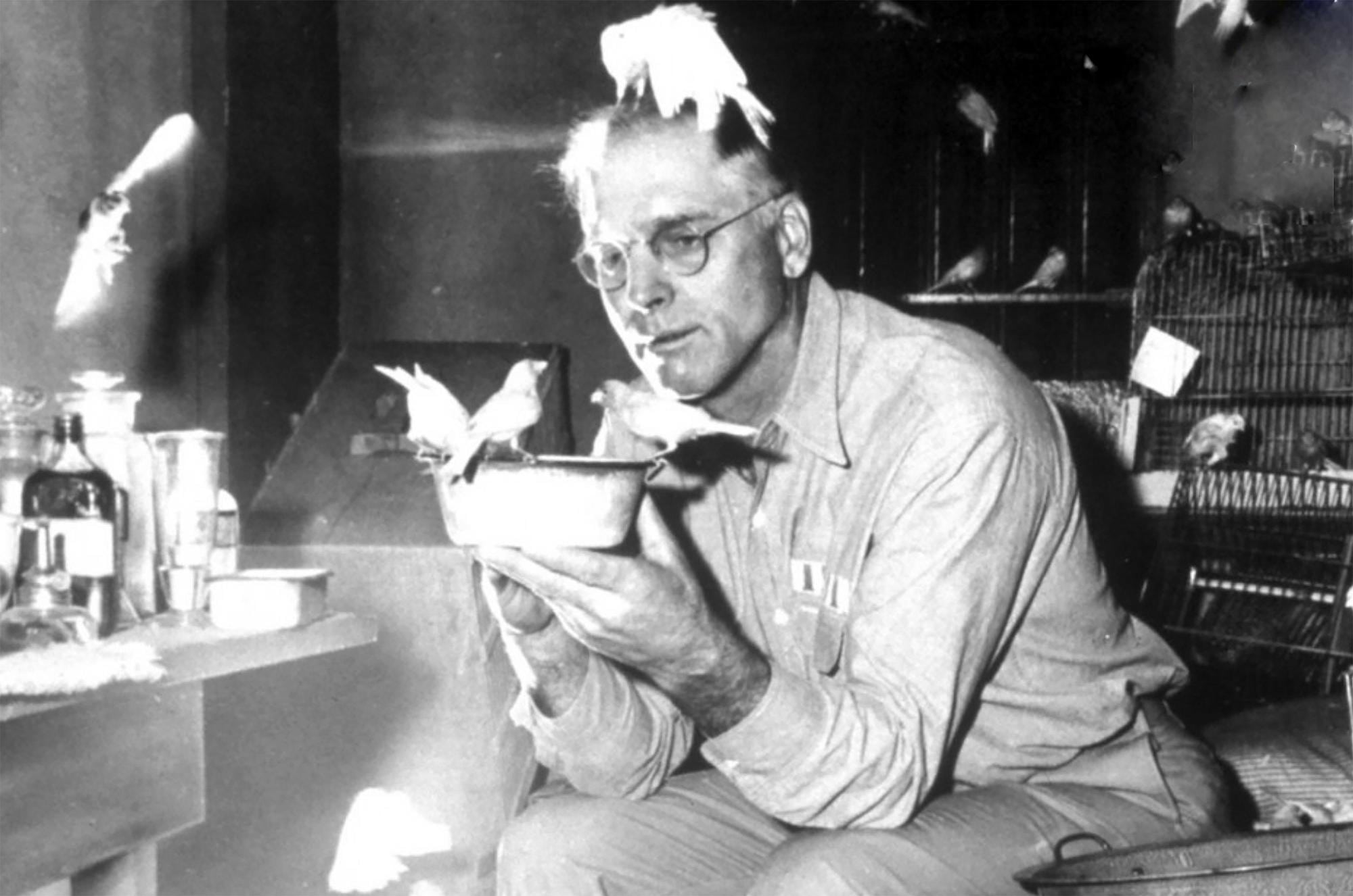 Burt Lancaster in seiner Rolle als »Vogelmann von Alcatraz« Burt Lancaster in seiner Rolle als »Vogelmann von Alcatraz«