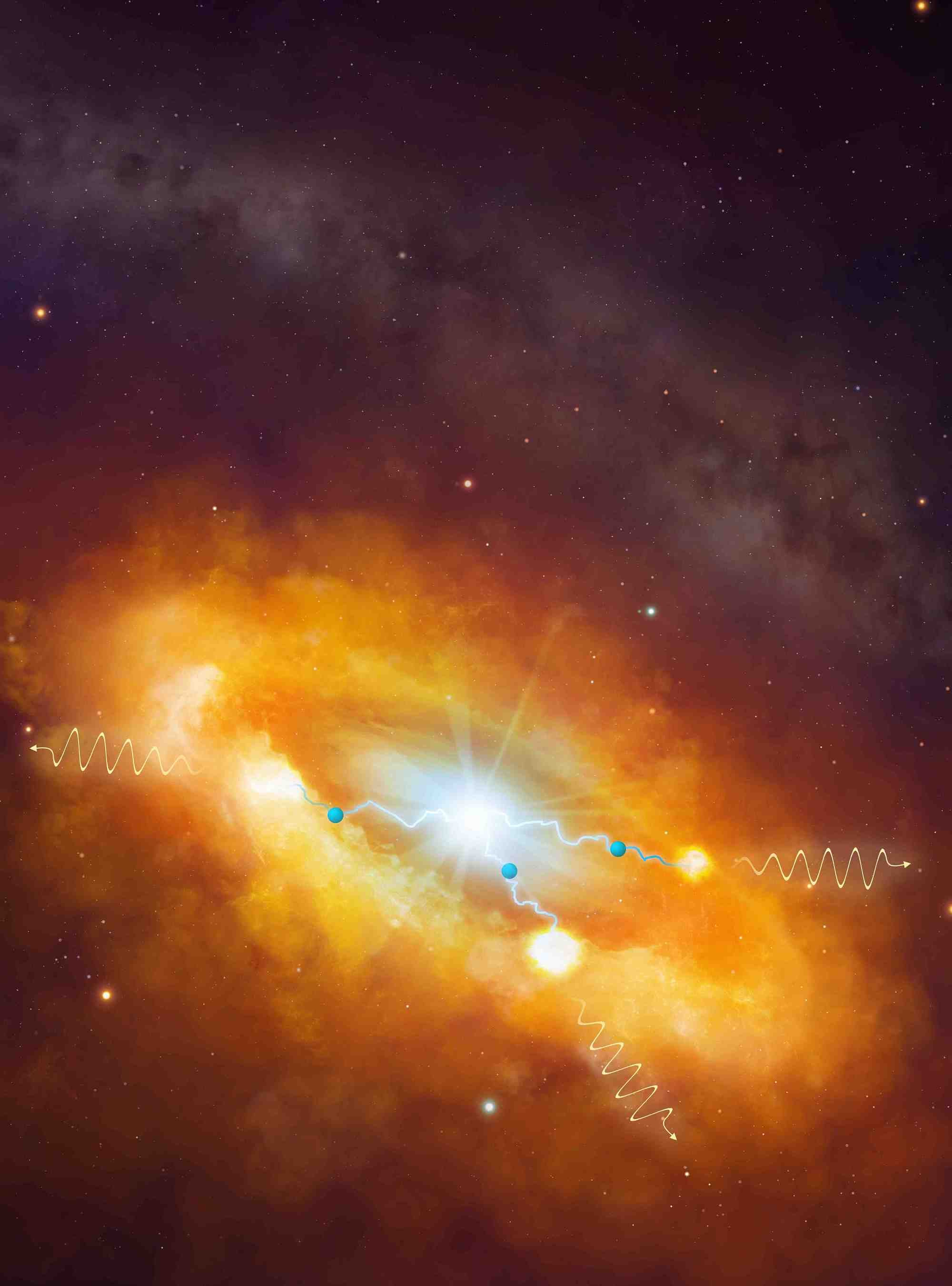 Ein kosmisches Pevatron im Zentrum der Milchstraße Ein kosmisches Pevatron im Zentrum der Milchstraße