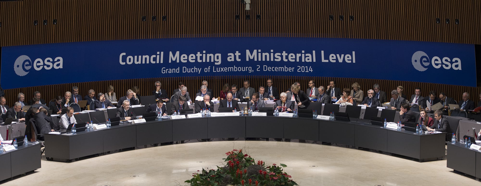 ESA-Ministerratskonferenz im Dezember 2014 ESA-Ministerratskonferenz im Dezember 2014