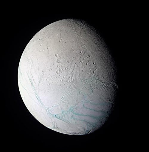 Der Saturnmond Enceladus Der Saturnmond Enceladus