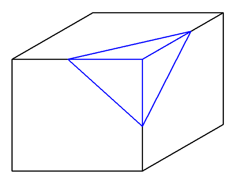 räumliche Version des Satzes von Pythagoras räumliche Version des Satzes von Pythagoras