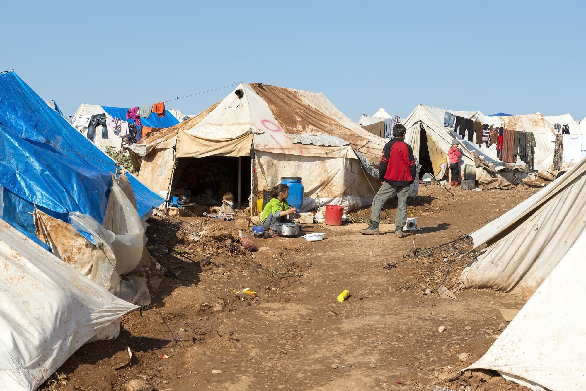 Flüchtlinge in Syrien Flüchtlinge in Syrien