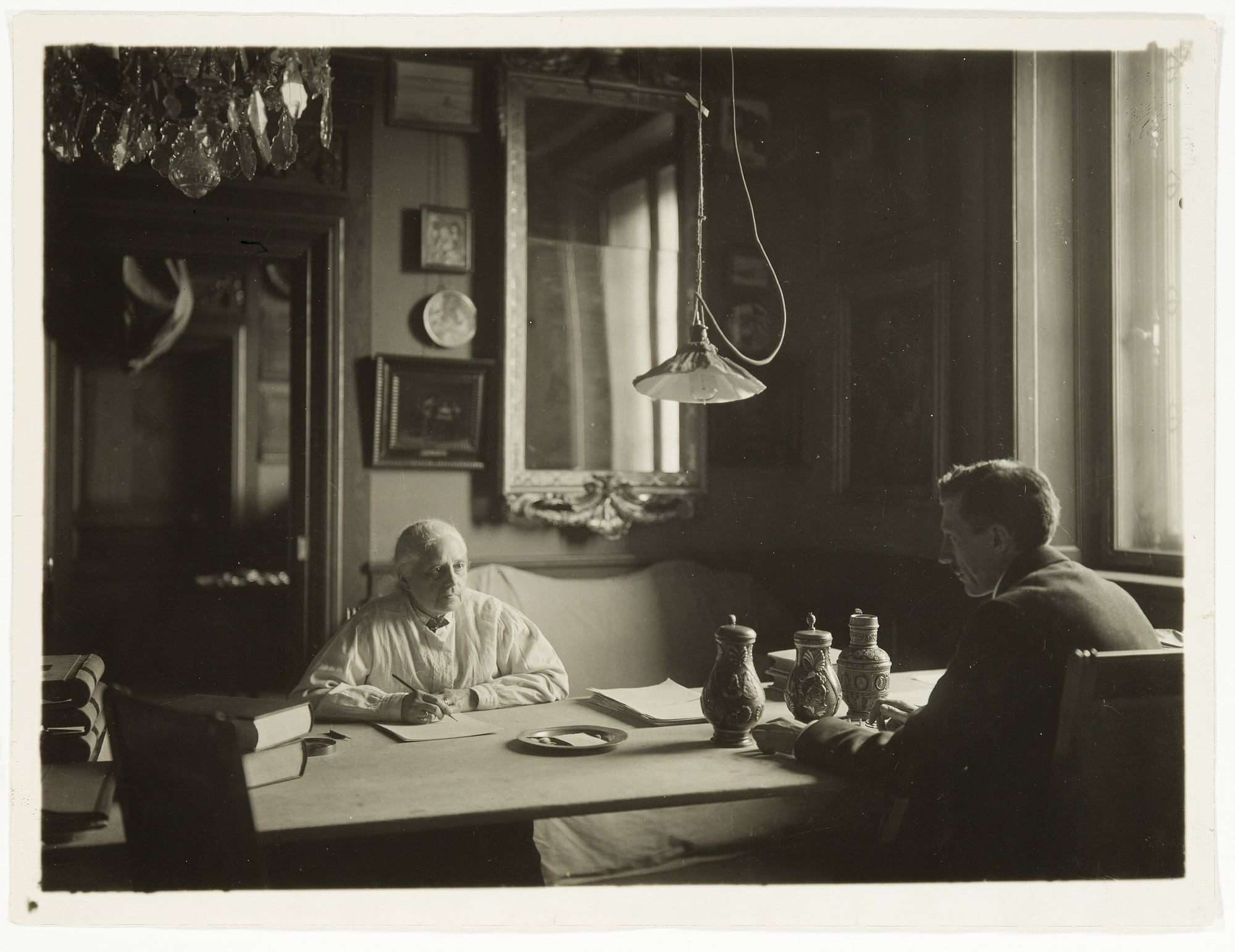 Wilhelmina von Hallwyl und Bengt Claudelin Wilhelmina von Hallwyl und Bengt Claudelin