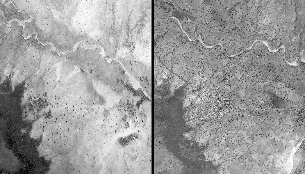 Aufnahmen von 1975 und 2016 Aufnahmen von 1975 und 2016