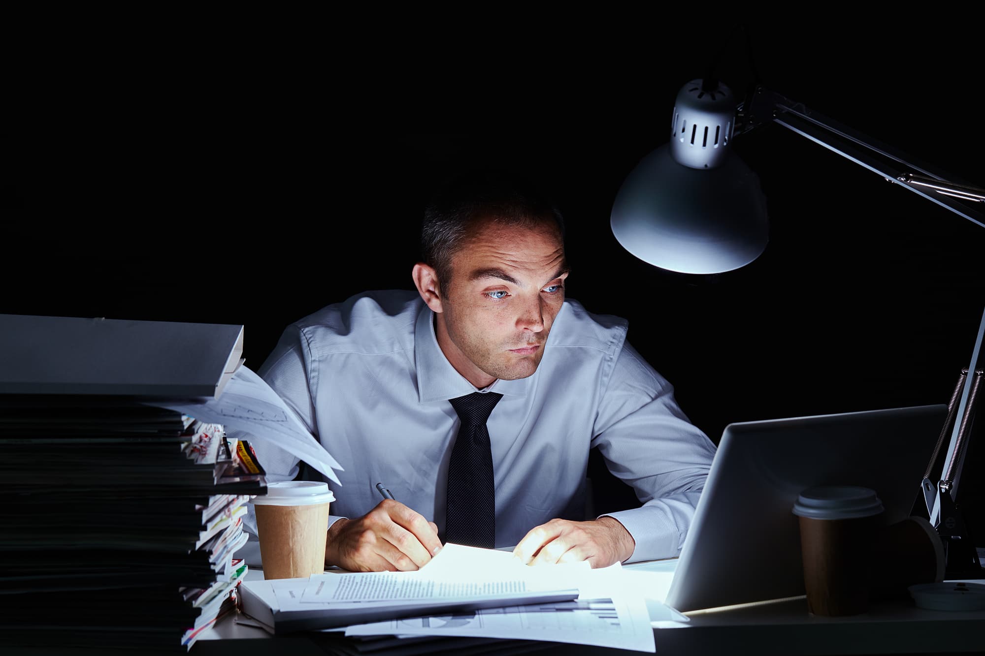 Gestresst am Arbeitsplatz Gestresst am Arbeitsplatz