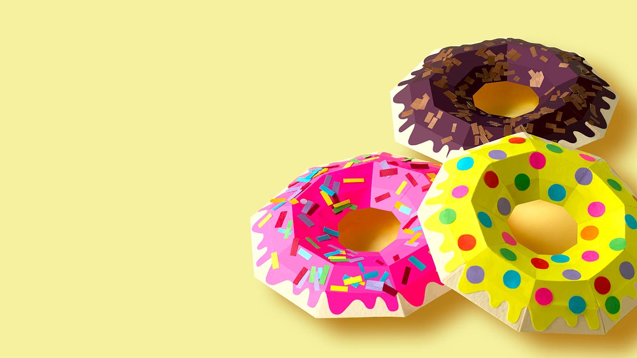 Geometrie: Wie oft muss man ein Papier mindestens falten, um einen Donut zu bilden? Ein Mathematiker hat nun die beste Falttechnik ermittelt.