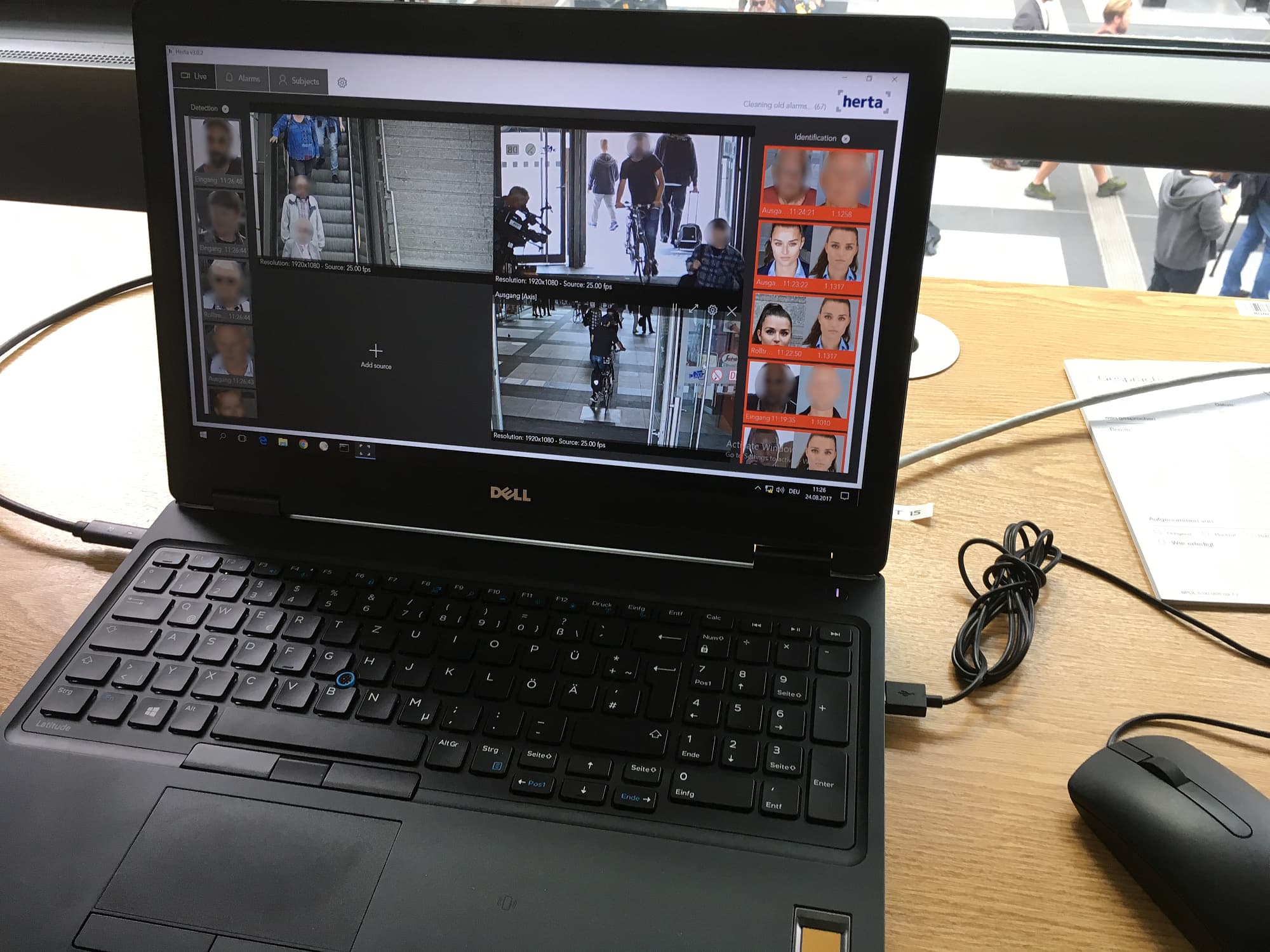 Gesichtserkennung per Laptop Gesichtserkennung per Laptop