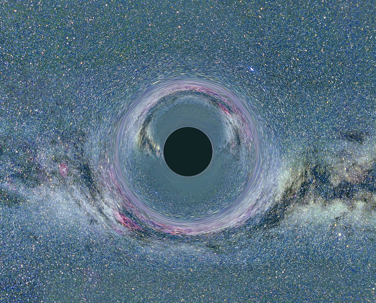 Irrtum 3: Schwarze Löcher saugen alles auf Irrtum 3: Schwarze Löcher saugen alles auf