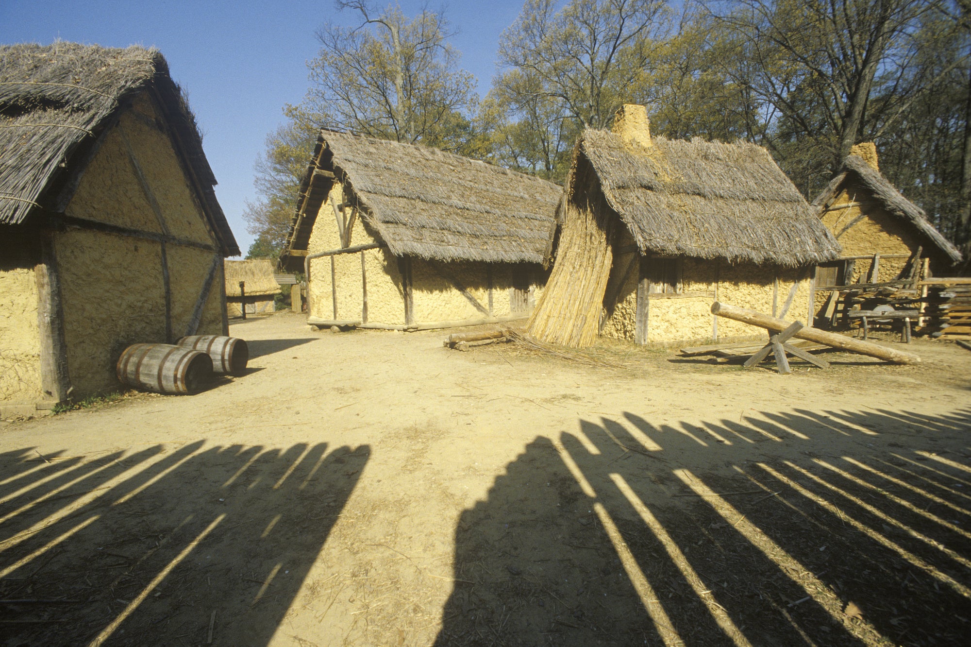 Nachbau des historischen Jamestowns Nachbau des historischen Jamestowns