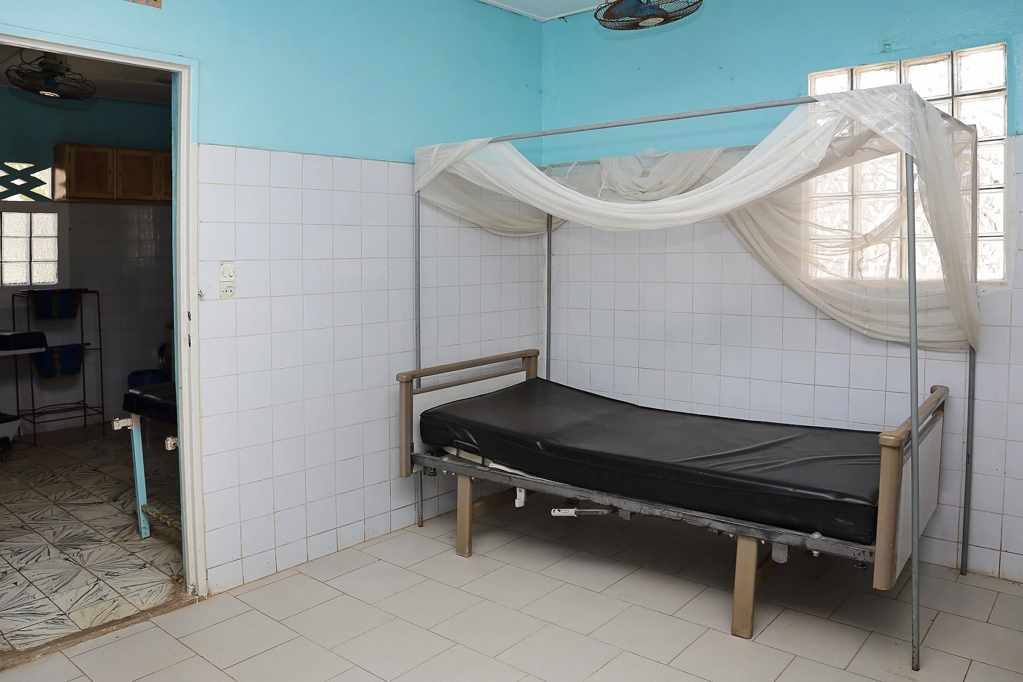 Klinikbett in Afrika Klinikbett in Afrika